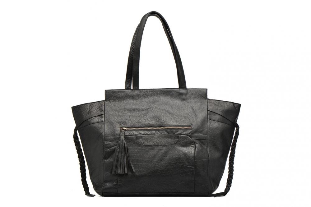 Borse Pieces POFO Leather bag Nero (Black)